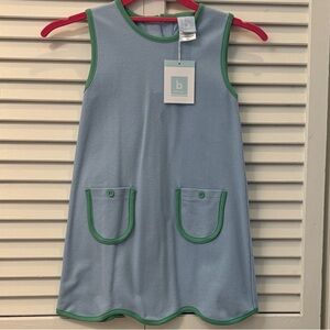 bella bliss Blue and Green Kids Dress